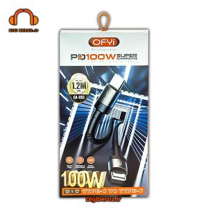کابل USB-C مدل OFYI CA-11CC طول 1.2 متر