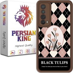 کاور پرشین کینگ مدل TULIPS مناسب گوشی هوآوی Y7A / P Smart 2021