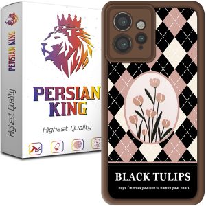 کاور پرشین کینگ مدل TULIPS مناسب گوشی شیائومی Redmi Note 12 4G