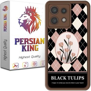 کاور پرشین کینگ مدل TULIPS مناسب گوشی شیائومی Redmi Note 13 Pro 5G / Poco X6 5G