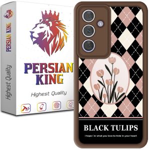 کاور پرشین کینگ مدل TULIPS مناسب گوشی سامسونگ Galaxy A15 5G / A15 4G