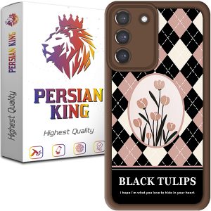کاور پرشین کینگ مدل TULIPS مناسب گوشی سامسونگ Galaxy S21 FE