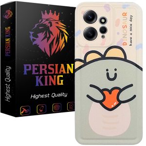 کاور پرشین کینگ مدل DINOSAUR مناسب برای گوشی موبایل شیائومی Redmi Note 12 4G