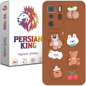 کاور پرشین کینگ مدل BRW21 برای گوشی شیائومی Redmi Note 10 Pro 5G / Poco X3 GT