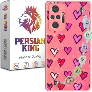 کاور پرشین کینگ مدل Ghalbi برای گوشی شیائومی Redmi Note 10 Pro /Redmi Note 10 Pro Max