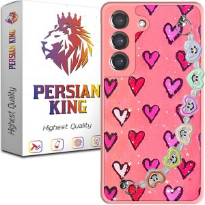 کاور پرشین کینگ مدل Ghalbi برای گوشی سامسونگ Galaxy S21 FE