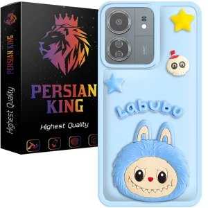 کاور گوشی پرشین کینگ مدل Labubu برای گوشی شیائومی Redmi 13C / Poco C65