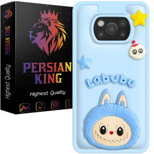 کاور گوشی پرشین کینگ مدل Labubu برای گوشی شیائومی Poco X3 / Poco X3 Pro