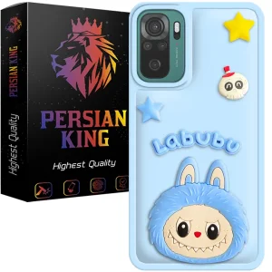 کاور گوشی پرشین کینگ مدل Labubu برای گوشی شیائومی Redmi Note 10 4G / Note 10S