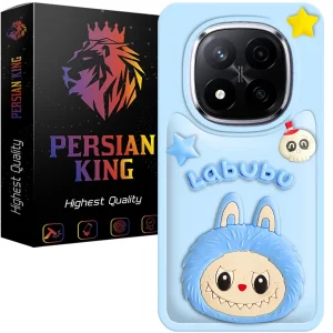 کاور گوشی پرشین کینگ مدل Labubu برای گوشی شیائومی Redmi Note 14 Pro 4G