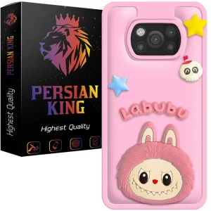 کاور گوشی پرشین کینگ مدل Labubu-Sor برای گوشی شیائومی Poco X3 / Poco X3 Pro