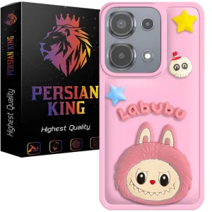 کاور گوشی پرشین کینگ مدل Labubu-Sor برای گوشی شیائومی Redmi Note 13 Pro 4G / Poco M6 Pro 4G