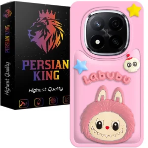 کاور گوشی پرشین کینگ مدل Labubu-Sor برای گوشی شیائومی Redmi Note 14 Pro 4G