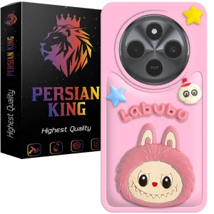 کاور گوشی پرشین کینگ مدل Labubu-Sor برای گوشی شیائومی Redmi 14C/ Poco C75