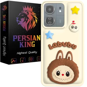 کاور گوشی پرشین کینگ مدل Labubu-Crm برای گوشی شیائومی Redmi 13C / Poco C65