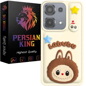 کاور گوشی پرشین کینگ مدل Labubu-Crm برای گوشی شیائومی Redmi Note 13 Pro 4G / Poco M6 Pro 4G